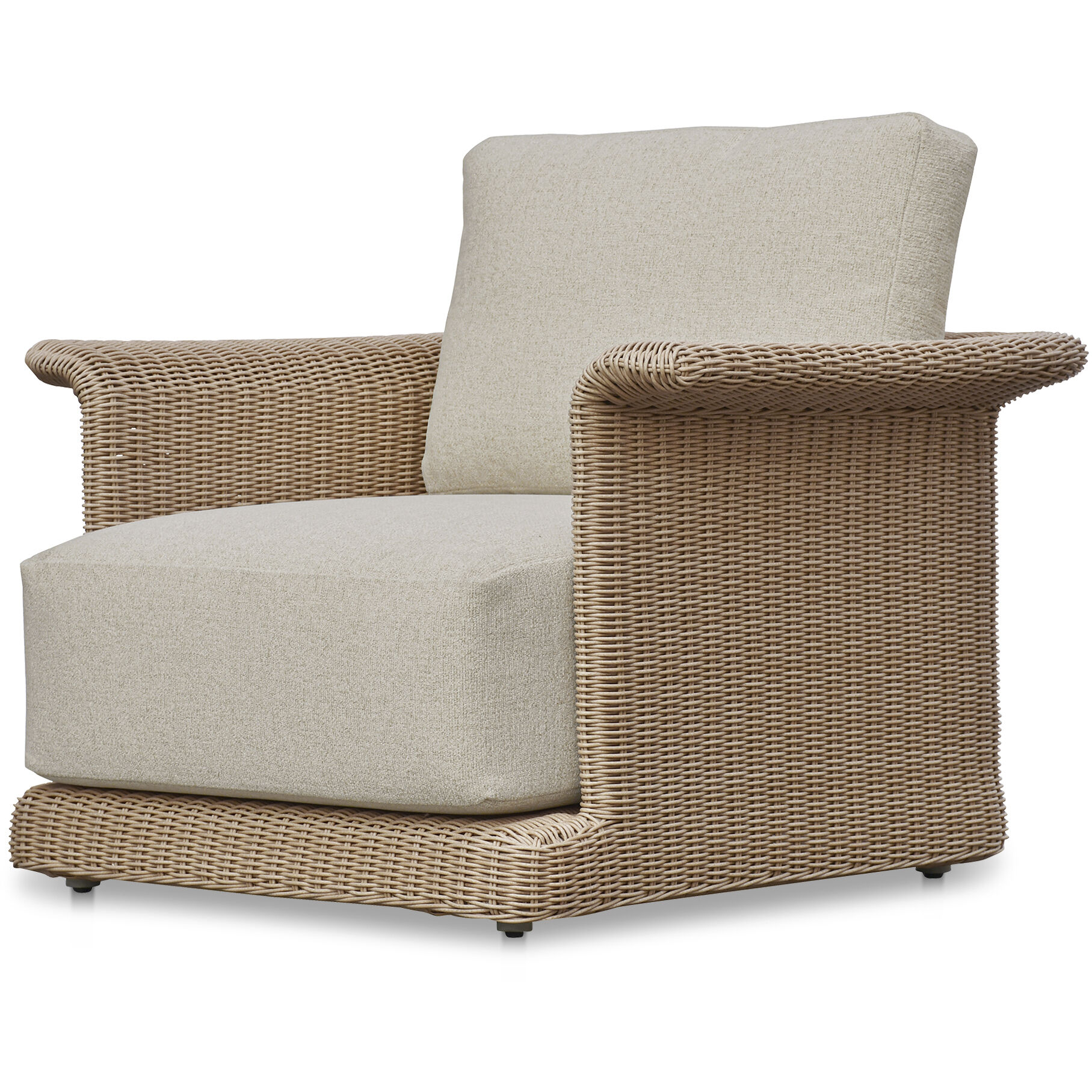 Meredith Beige Outdoor Accent Chair